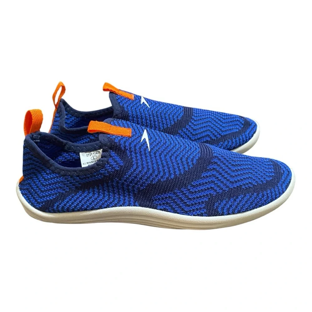 Kids Speedo The Original Surf Walker Blue Slip-On Shoes 4 - 5